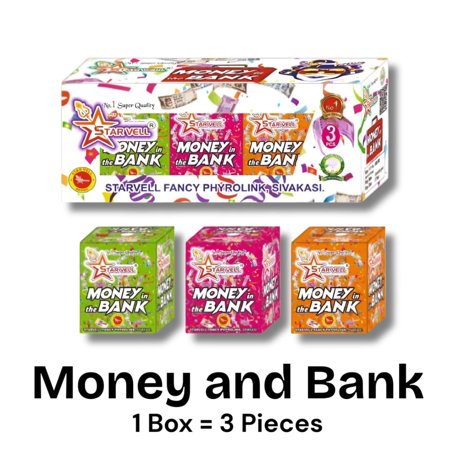 MONEY IN BANK ( 3 PCS)-Starvell